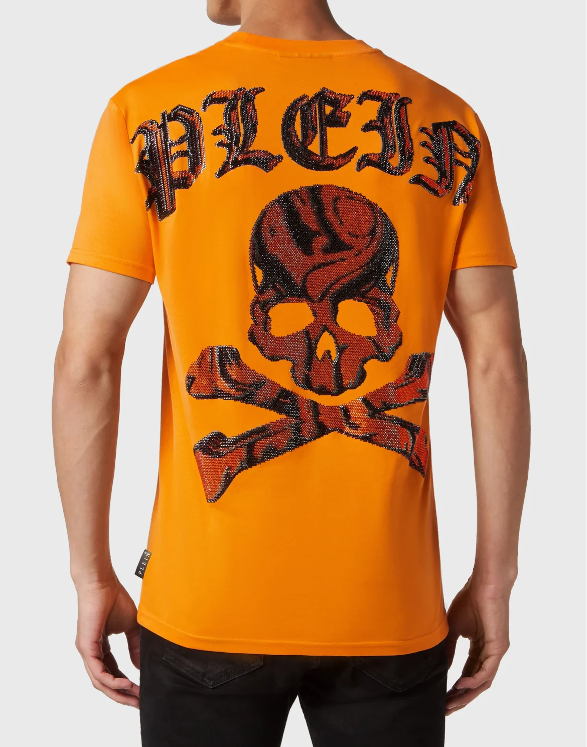 T-shirt Round Neck SS Skull&Bones, цвет: Оранжевый