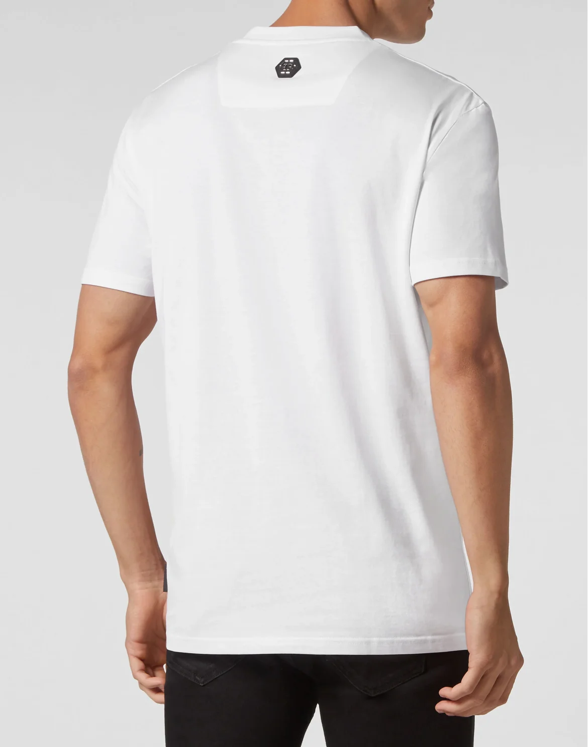 T-shirt Round Neck SS Skull, цвет: Белый