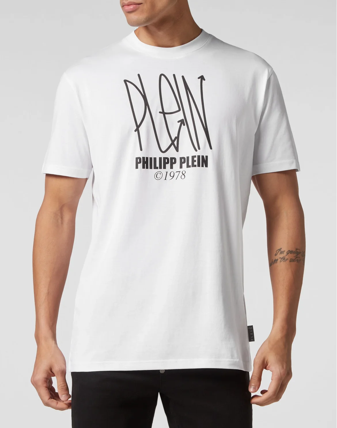 T-shirt Round Neck SS Skull, цвет: Белый