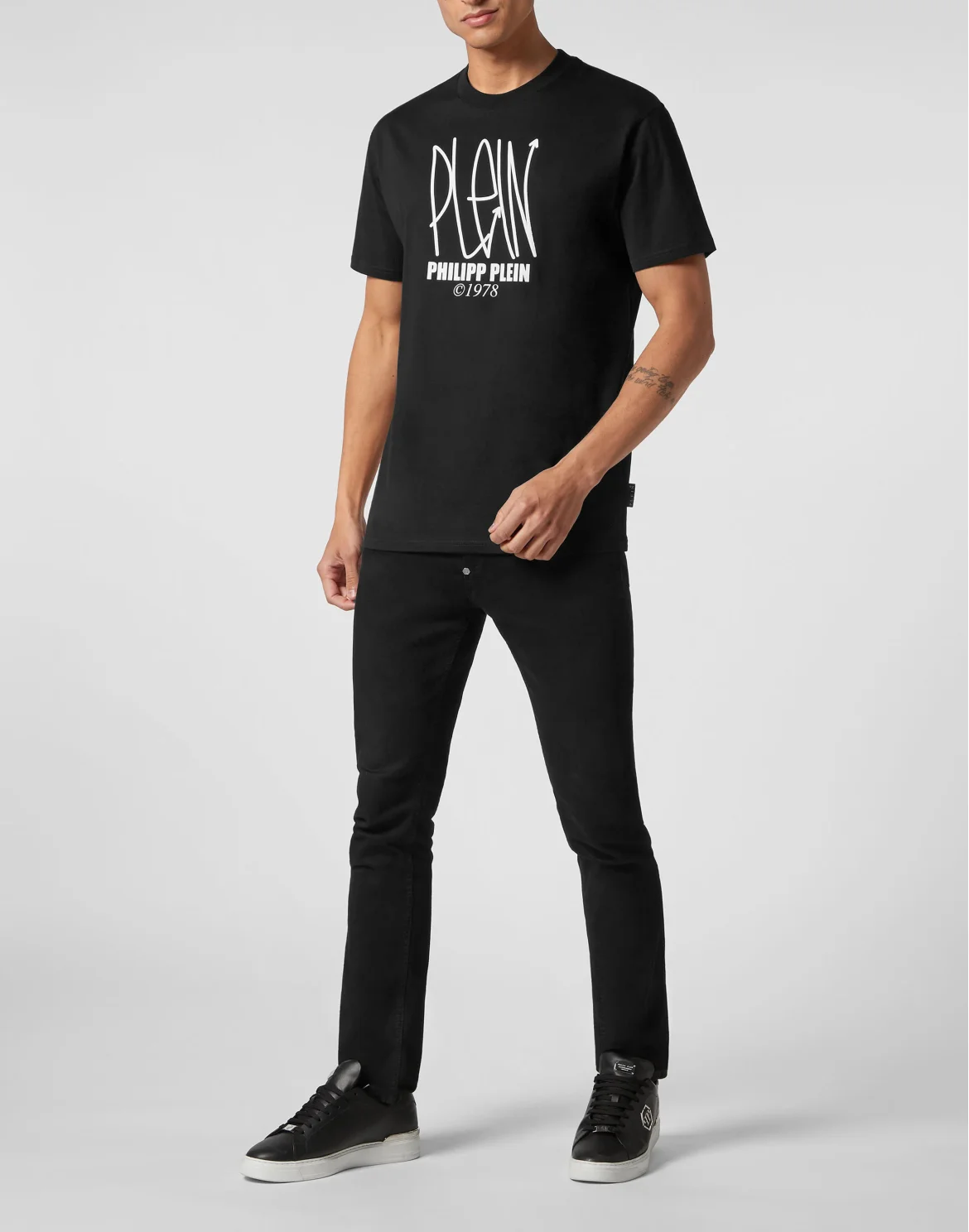 T-shirt Round Neck SS Skull, цвет: Черный