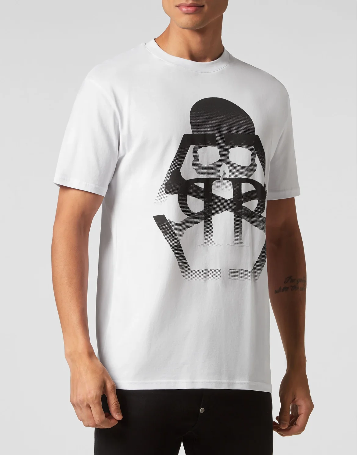 T-shirt Round Neck SS Skull&Bones, цвет: Белый