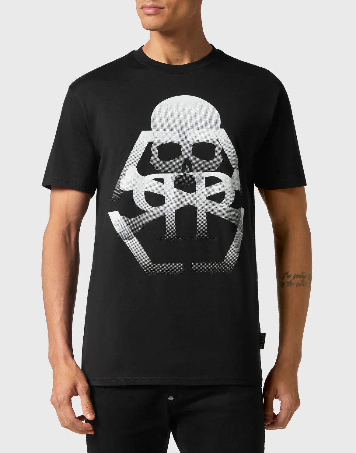 T-shirt Round Neck SS Skull&Bones, цвет: Черный