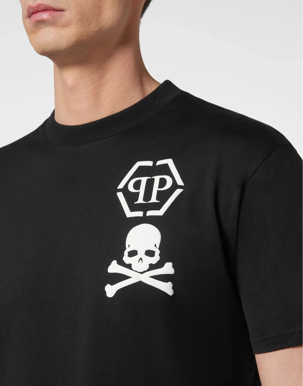 T-shirt Round Neck SS Skull&Bones, цвет: Черный