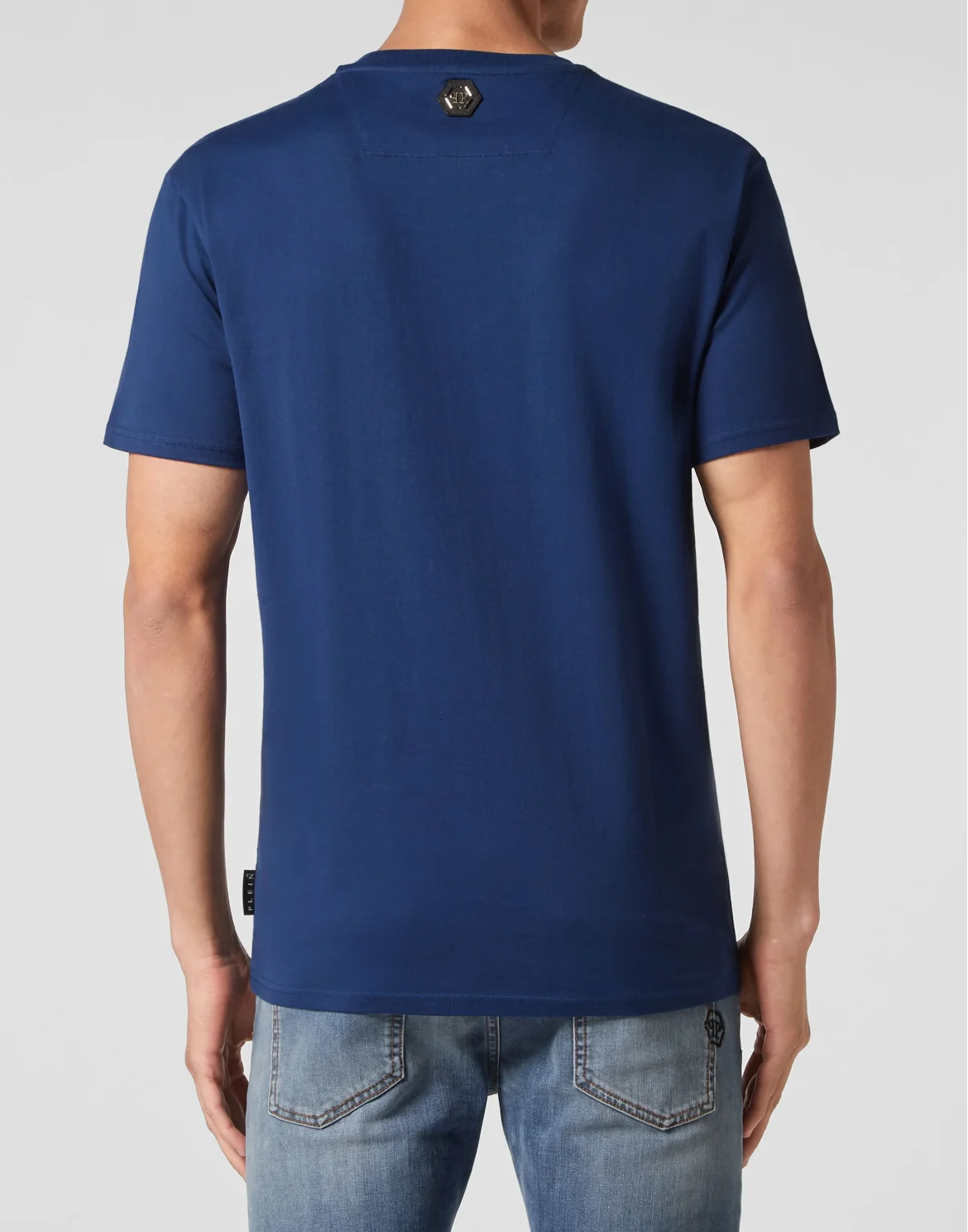 T-shirt Round Neck SS Skull&Bones, цвет: Синий