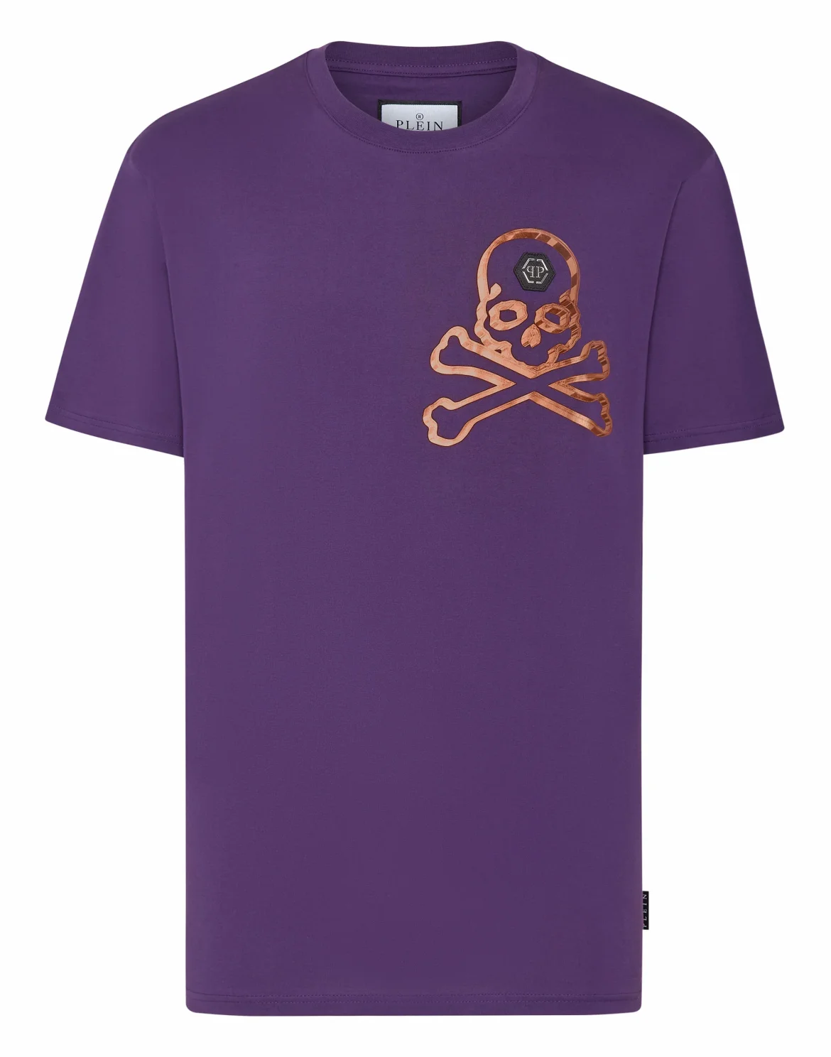 T-shirt Round Neck SS Skull&Bones, цвет: Фиолетовый
