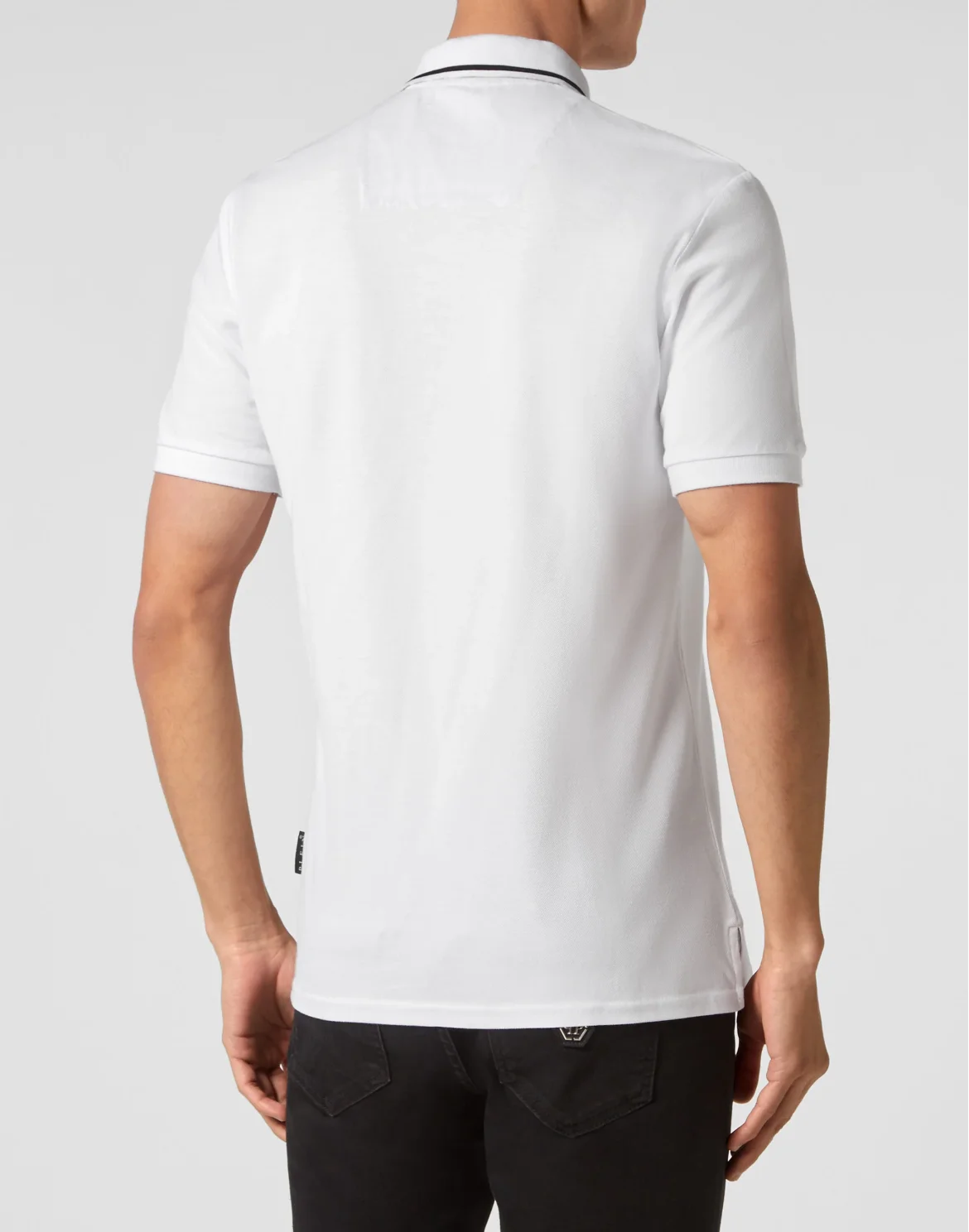 Slim Fit Polo shirt SS Paisley Teddy Bear, цвет: Белый