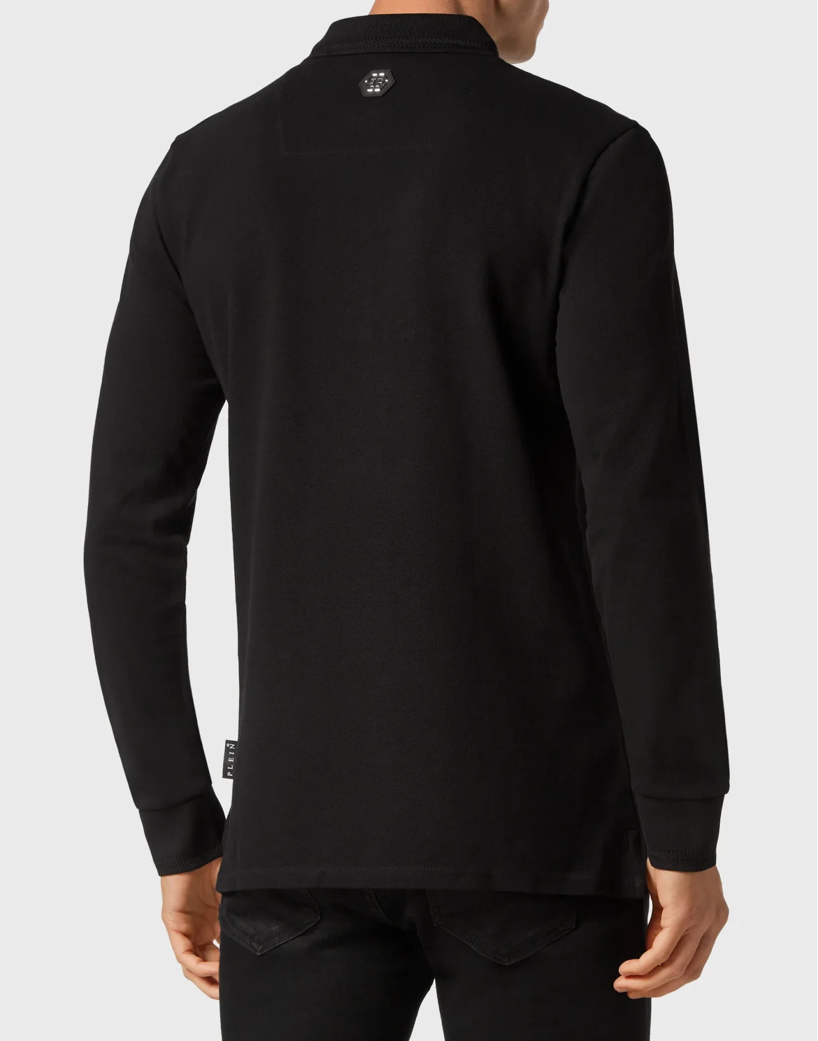 Polo shirt LS Skull&Bones, цвет: Черный