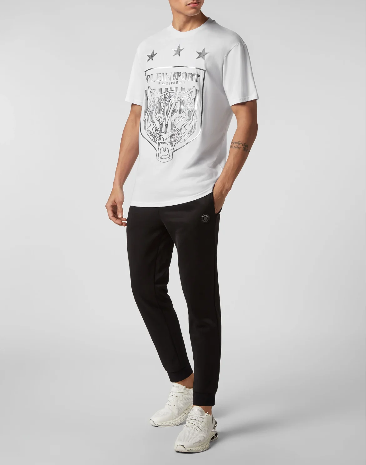 T-shirt Round Neck SS Tiger Crest Edition, цвет: Белый
