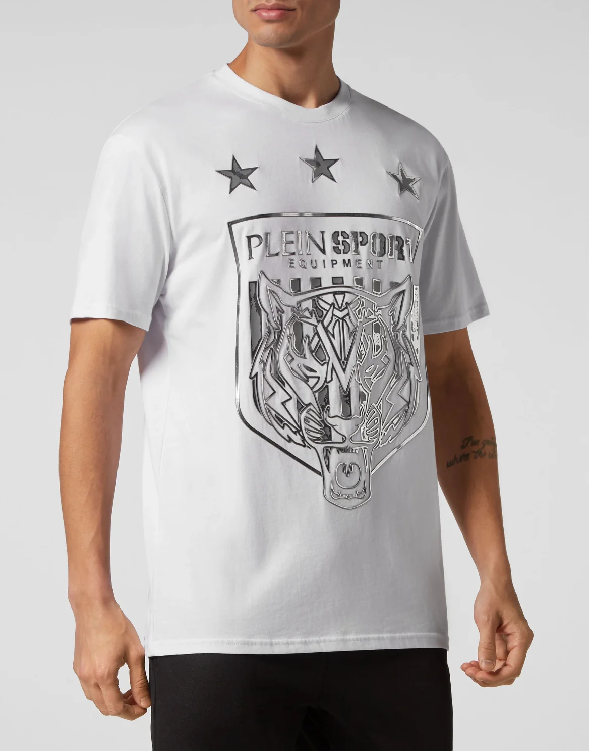 T-shirt Round Neck SS Tiger Crest Edition, цвет: Белый