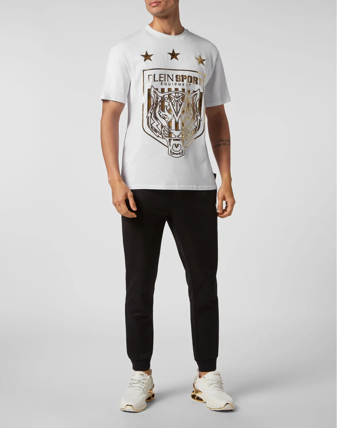 T-shirt Round Neck SS Tiger Crest Edition, цвет: Белый