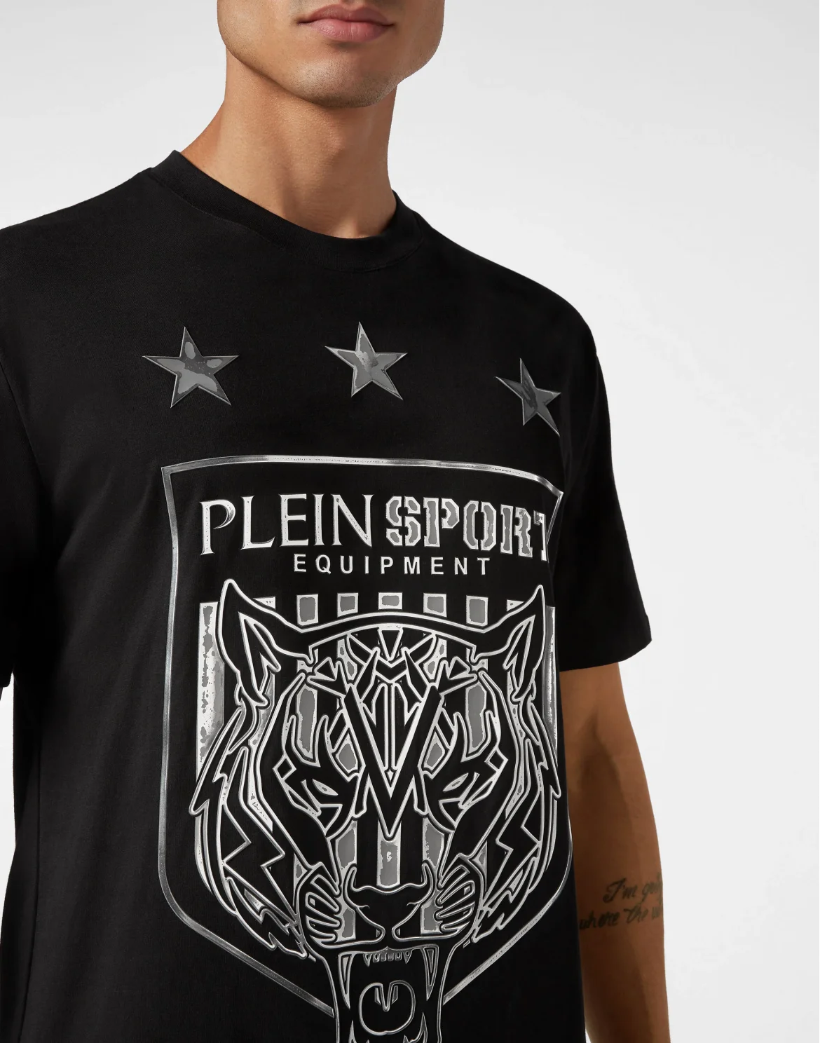 T-shirt Round Neck SS Tiger Crest Edition, цвет: Черный