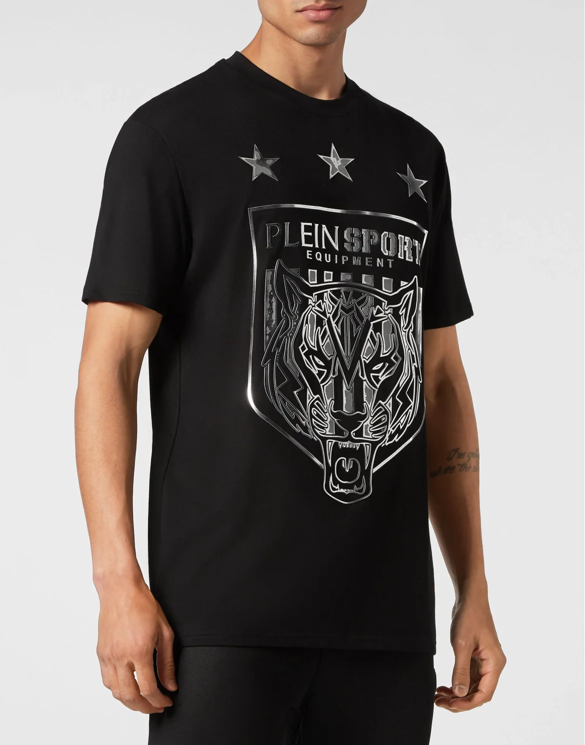 T-shirt Round Neck SS Tiger Crest Edition, цвет: Черный