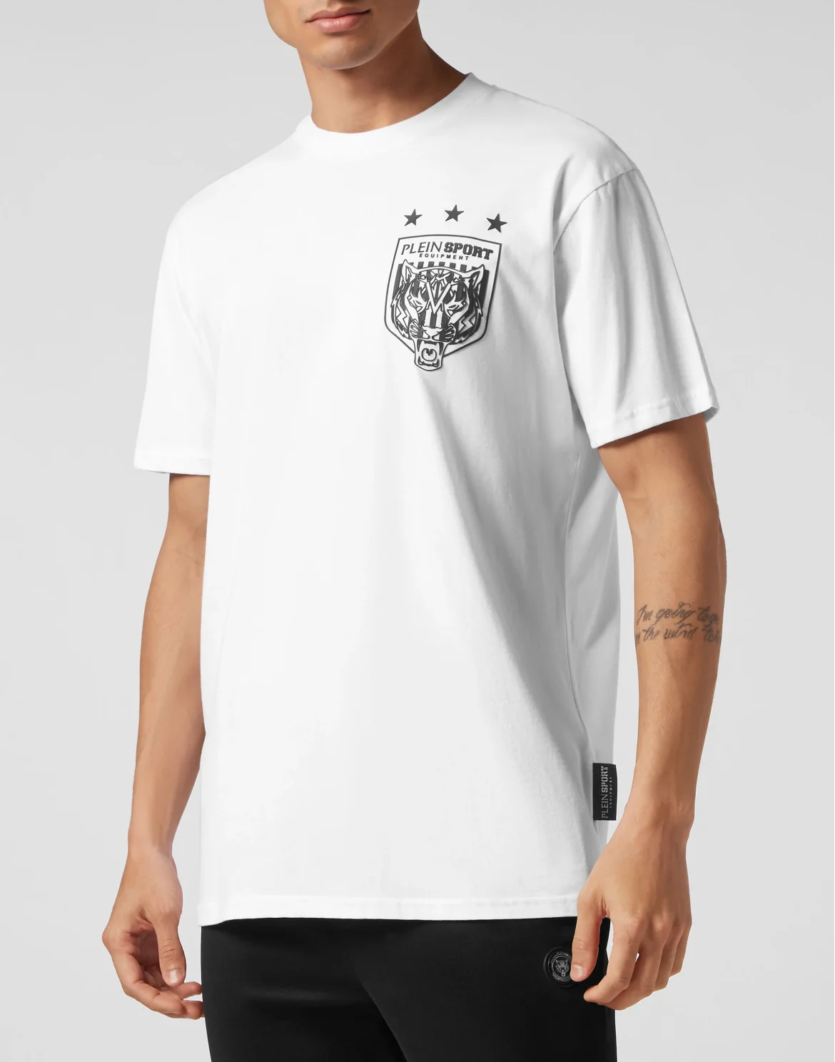 T-shirt Round Neck SS Tiger Crest Edition, цвет: Белый