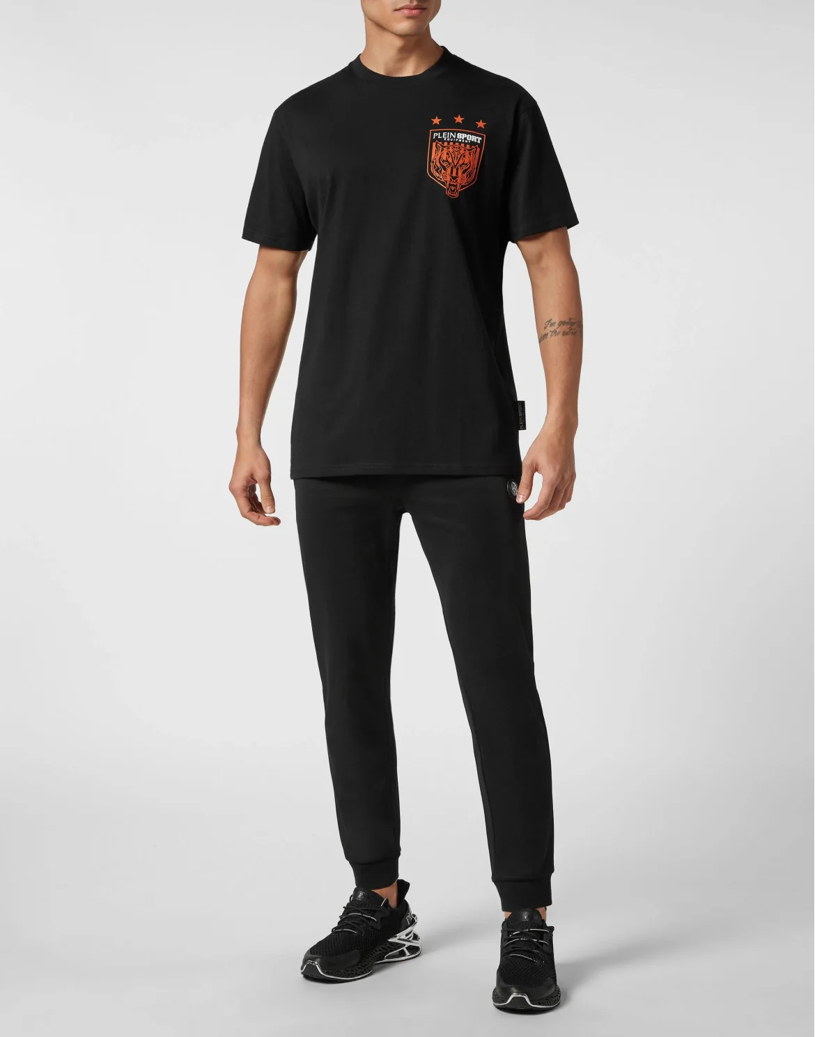 T-shirt Round Neck SS Tiger Crest Edition, цвет: Черный