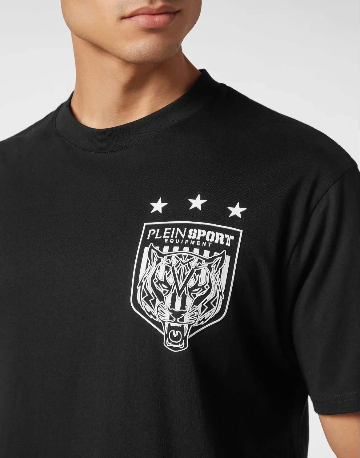 T-shirt Round Neck SS Tiger Crest Edition, цвет: Черный