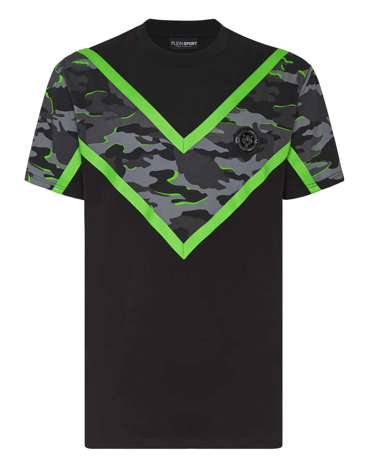 T-shirt Round Neck SS Neon Amazon Edition (Camouflage), цвет: Зеленый