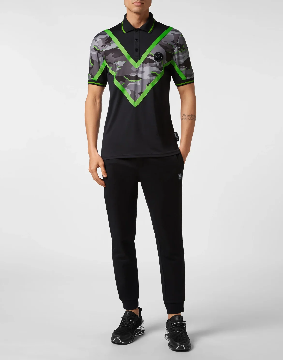 Polo SS Neon Amazon Edition (Camouflage), цвет: Зеленый