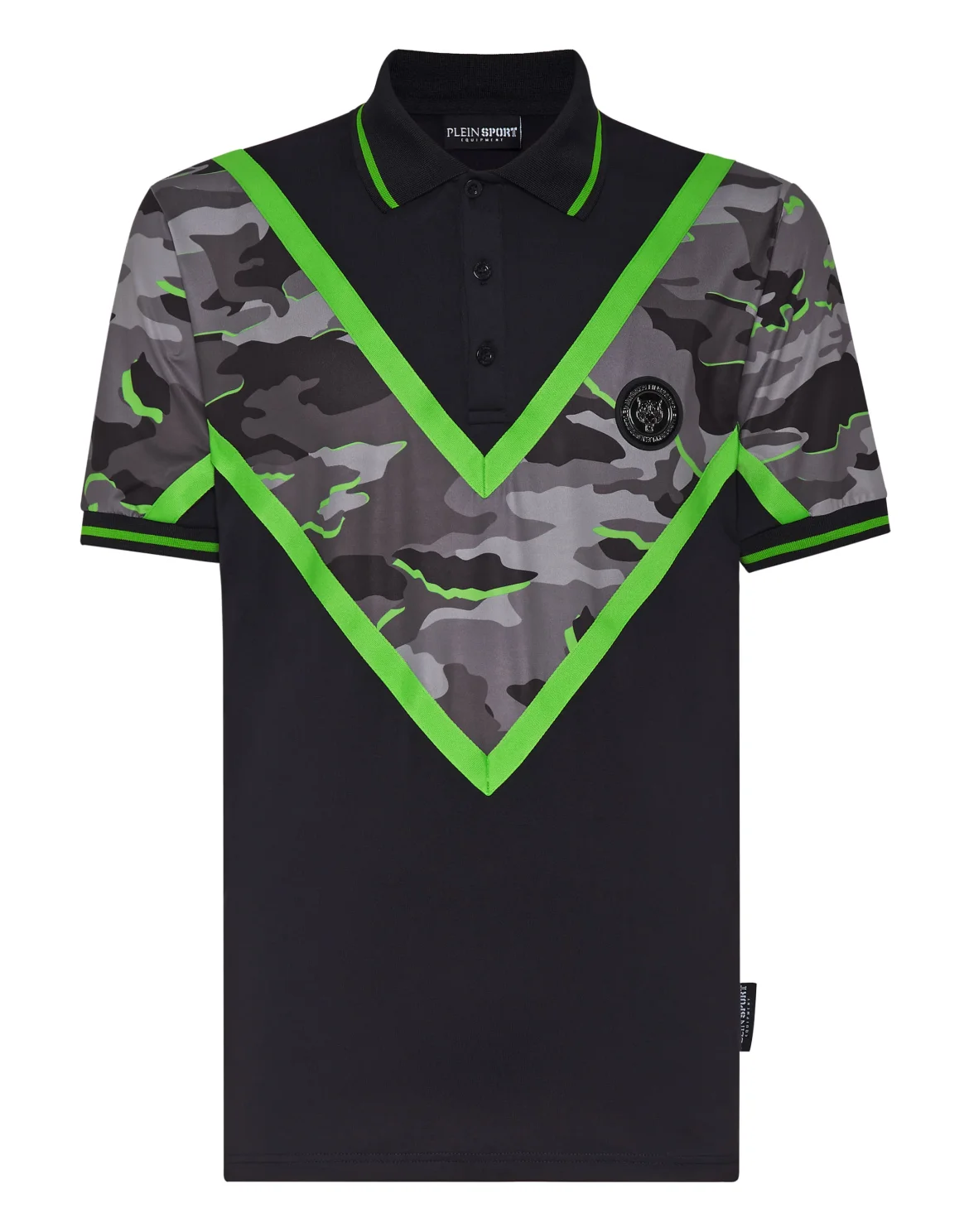 Polo SS Neon Amazon Edition (Camouflage), цвет: Зеленый