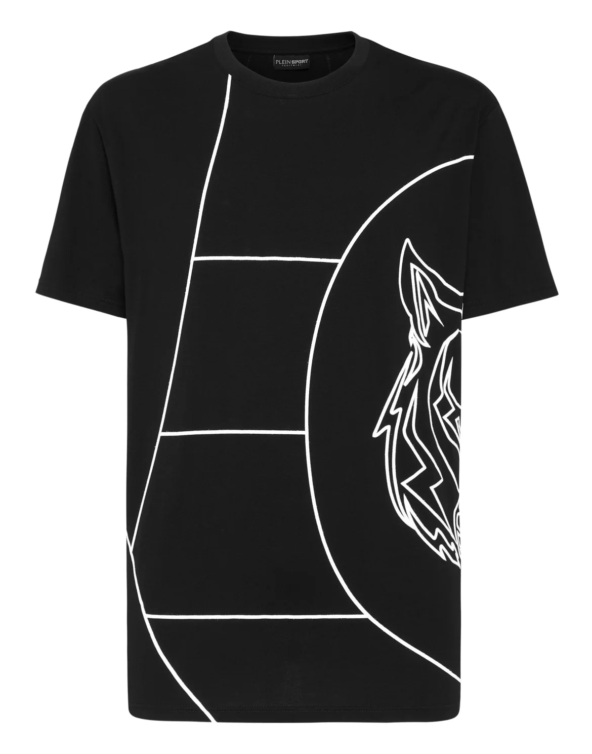 T-shirt Round Neck SS Tiger Court Edition, цвет: Черный