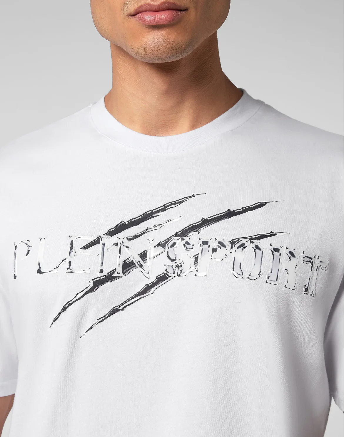 T-shirt Round Neck SS Chrome Scratch Edition, цвет: Белый