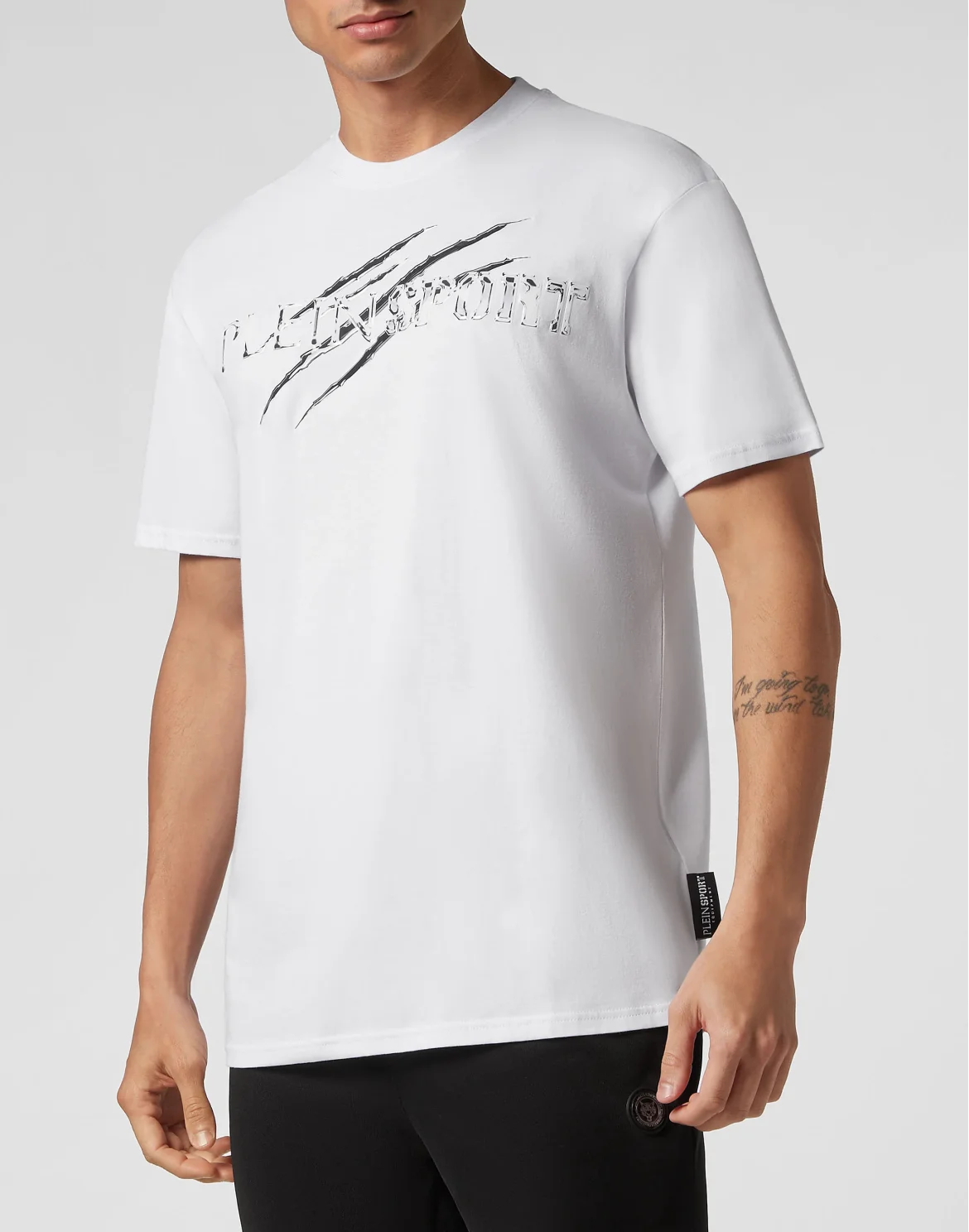 T-shirt Round Neck SS Chrome Scratch Edition, цвет: Белый