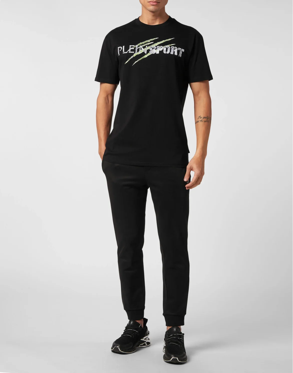 T-shirt Round Neck SS Chrome Scratch Edition, цвет: Зеленый