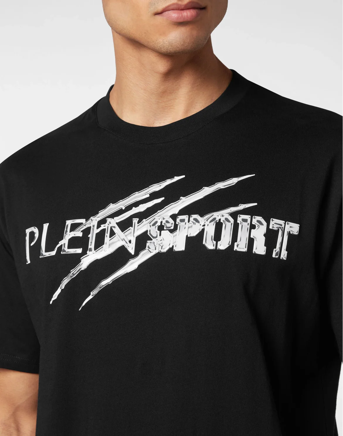 T-shirt Round Neck SS Chrome Scratch Edition, цвет: Черный
