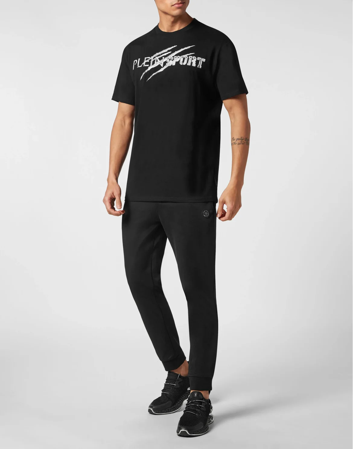T-shirt Round Neck SS Chrome Scratch Edition, цвет: Черный