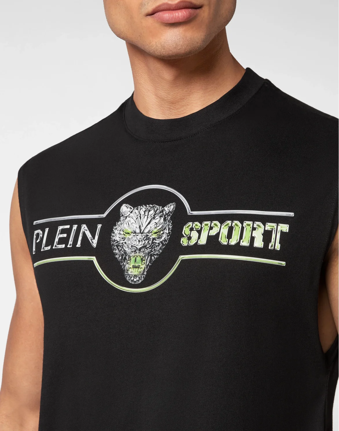 Tank Top Chrome Scratch Edition, цвет: Зеленый