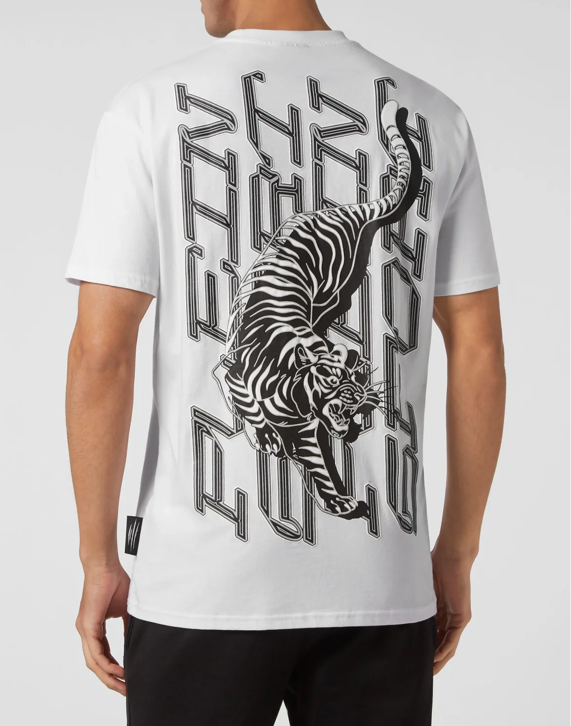 T-shirt Round Neck SS Tiger, цвет: Белый