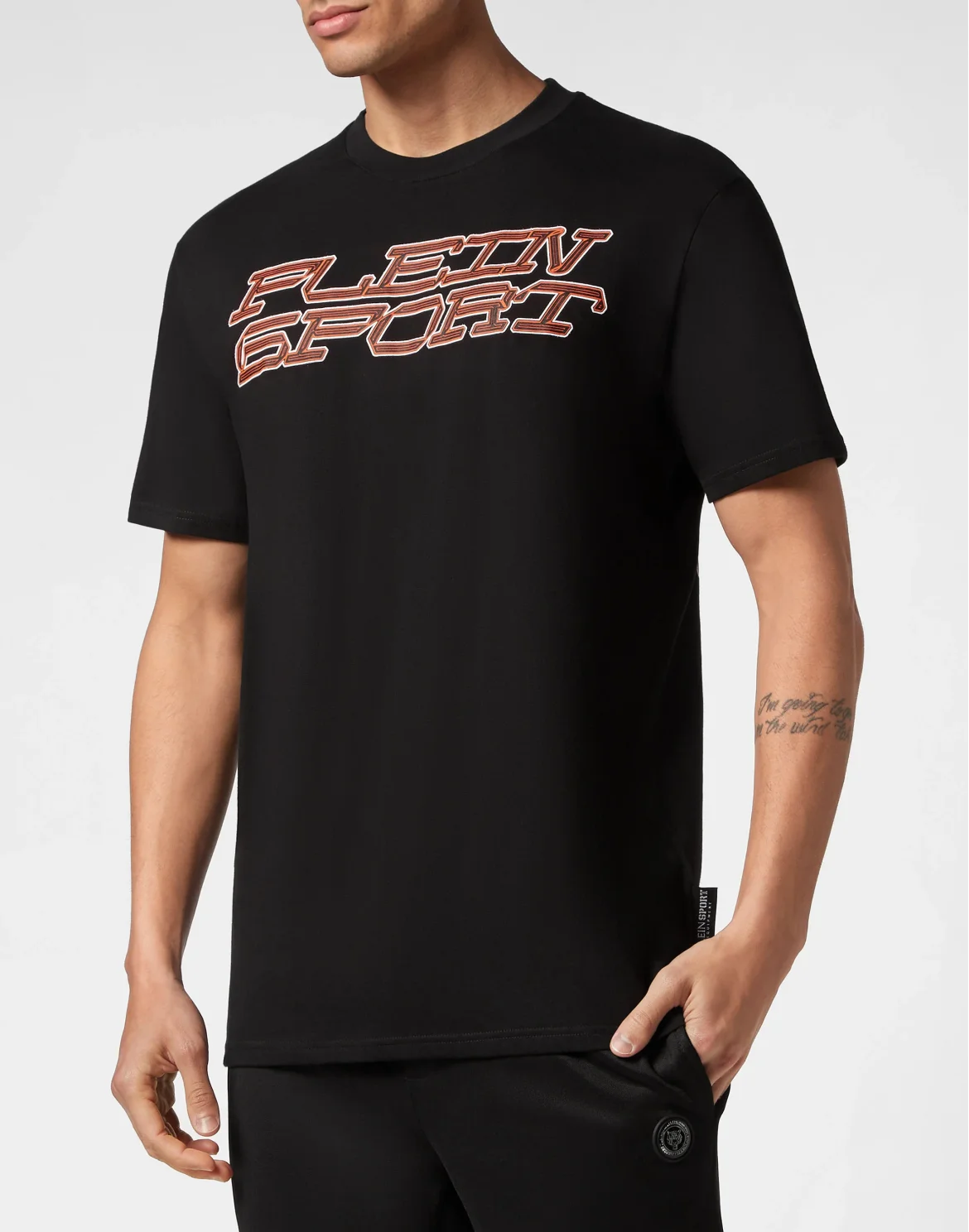 T-shirt Round Neck SS Tiger, цвет: Черный