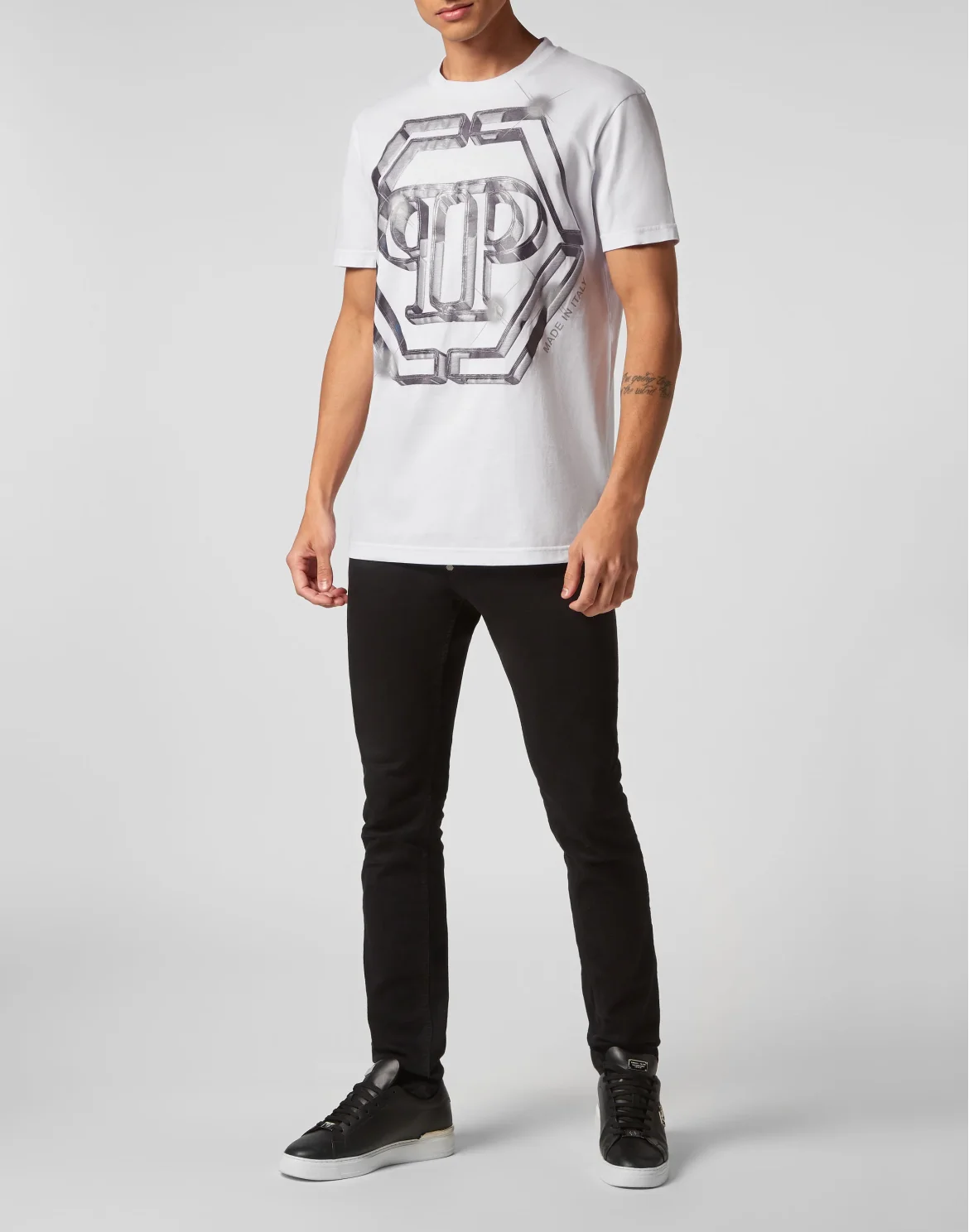 T-shirt Round Neck SS PP Glass, цвет: Белый