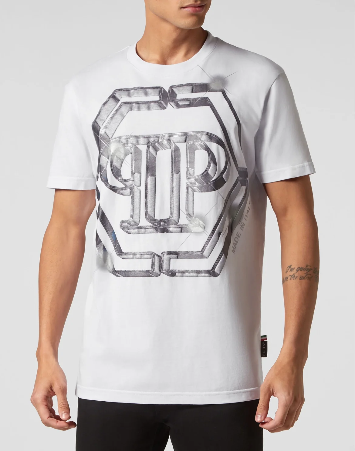 T-shirt Round Neck SS PP Glass, цвет: Белый