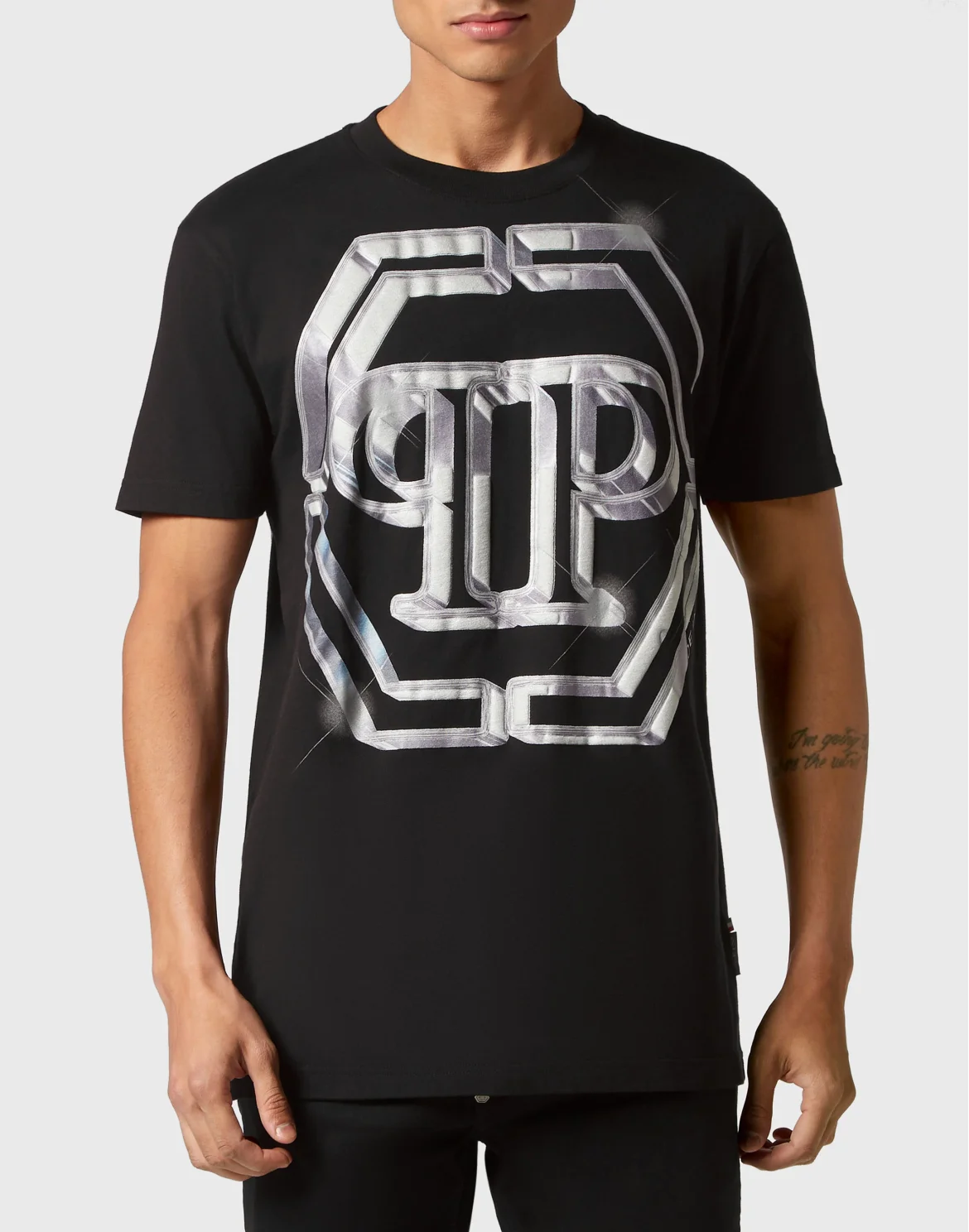 T-shirt Round Neck SS PP Glass, цвет: Черный