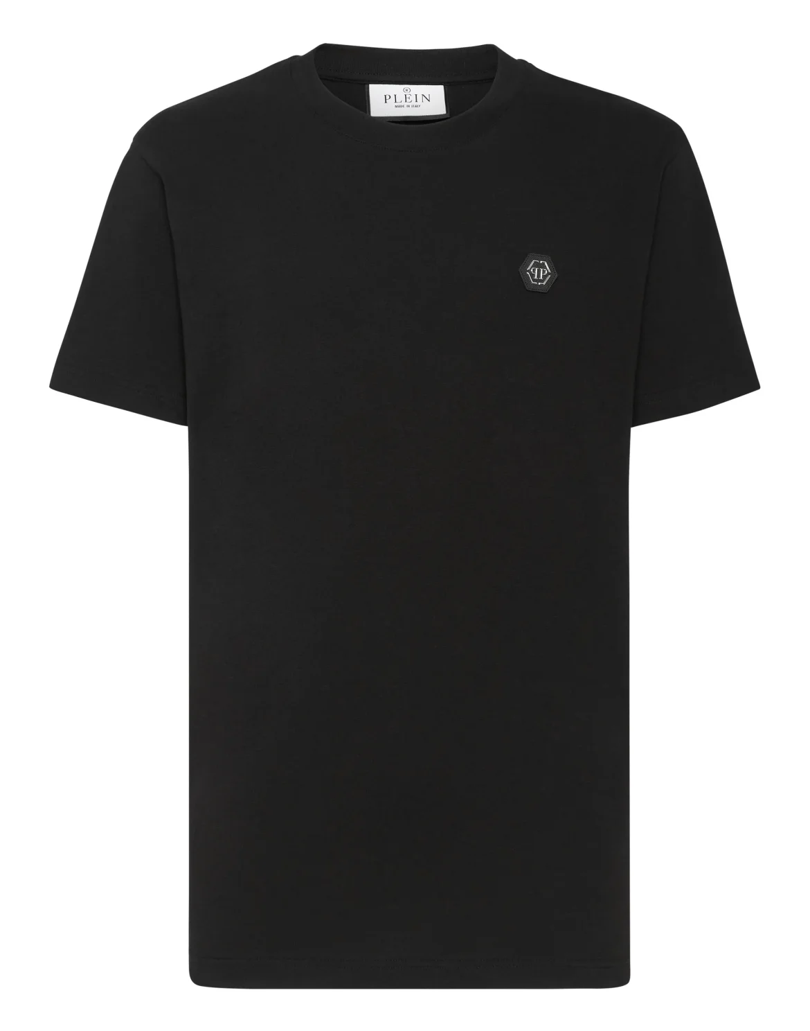 T-shirt Round Neck SS Kimono Cut PP Glass, цвет: Черный