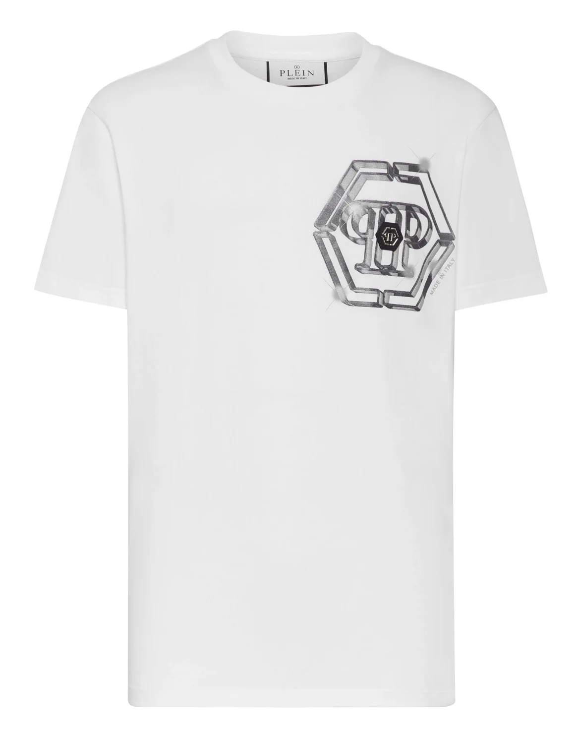 T-shirt Round Neck SS PP Glass, цвет: Белый