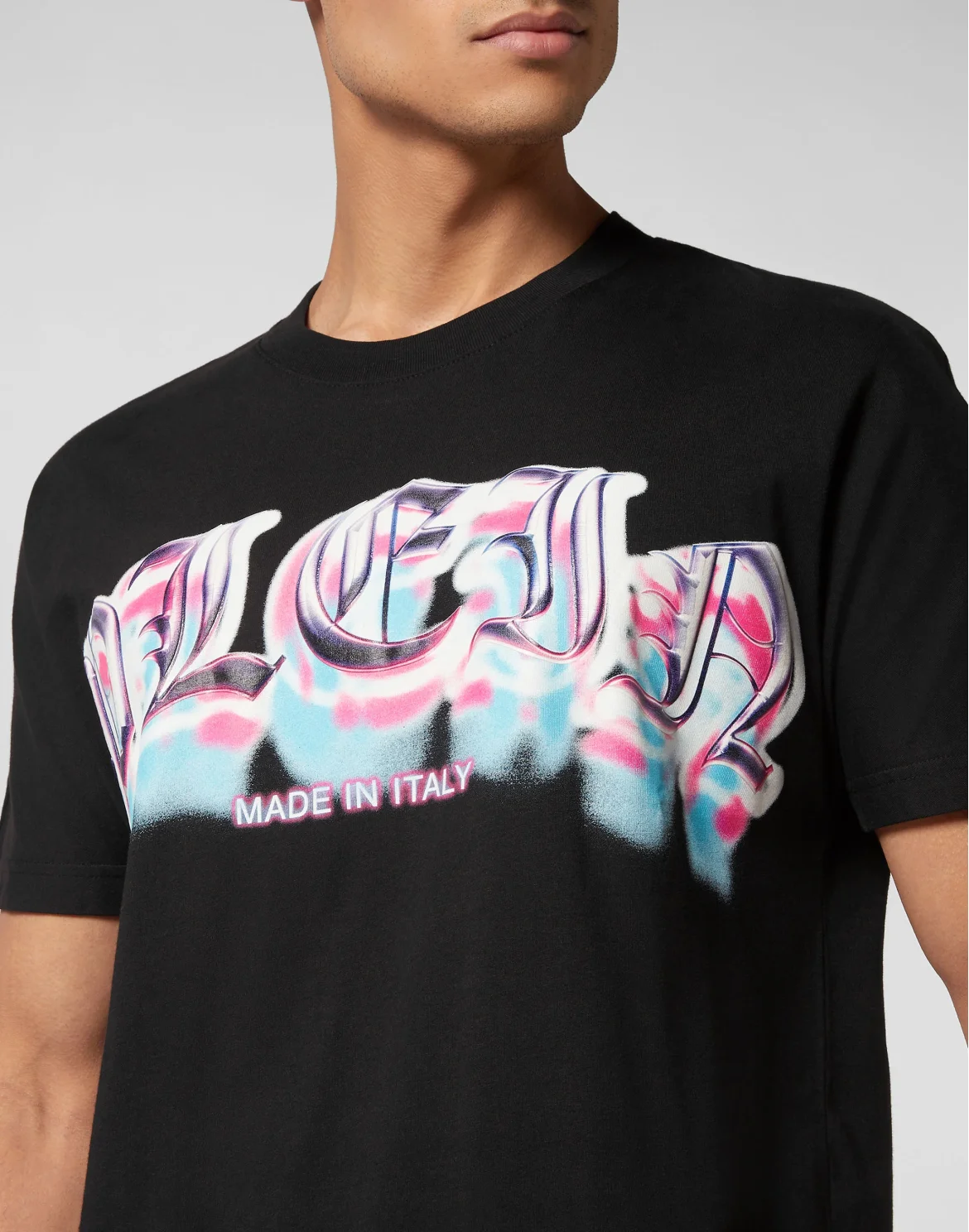 T-shirt Round Neck SS Gothic Plein, цвет: Черный