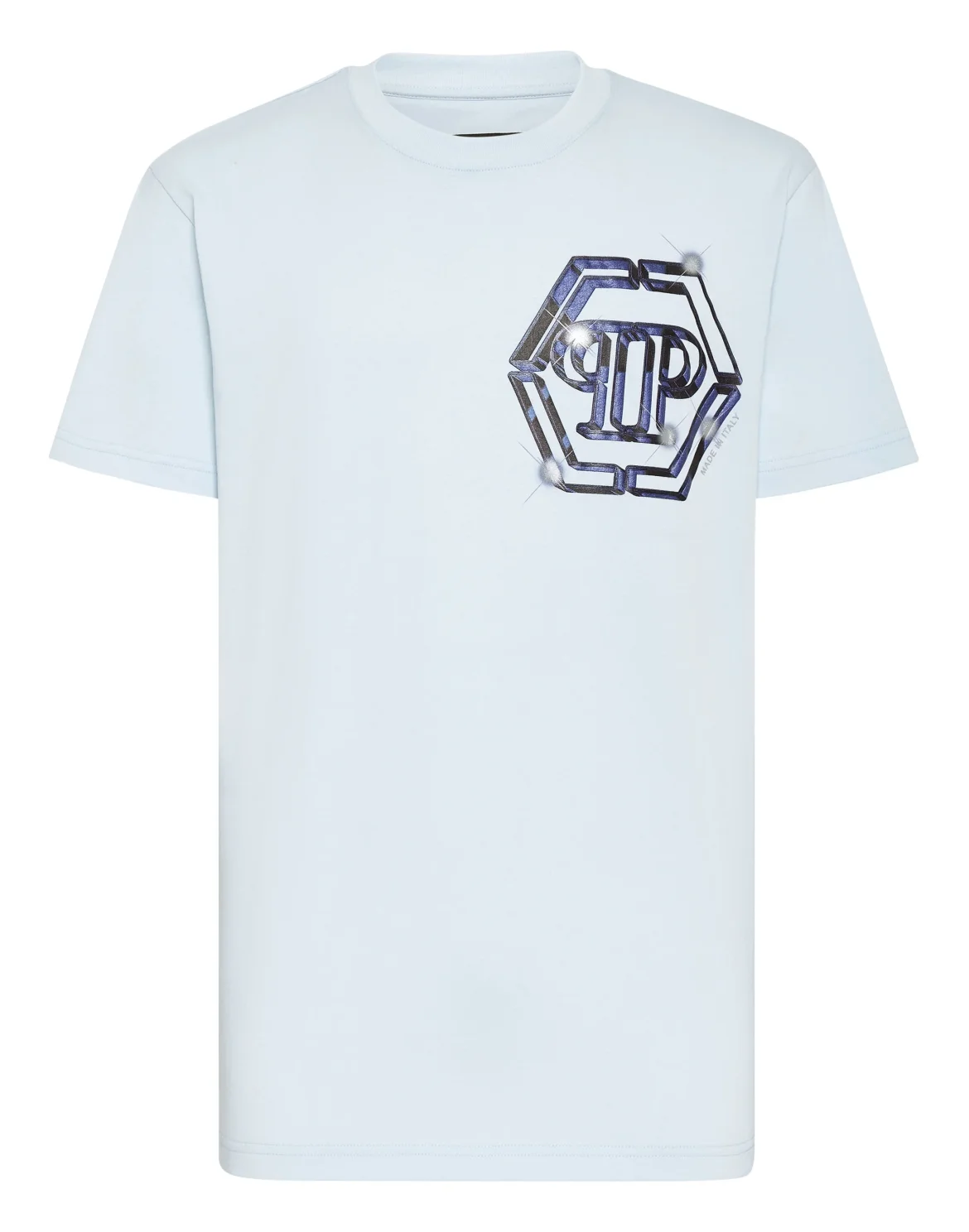 T-shirt Round Neck SS PP Glass, цвет: Голубой
