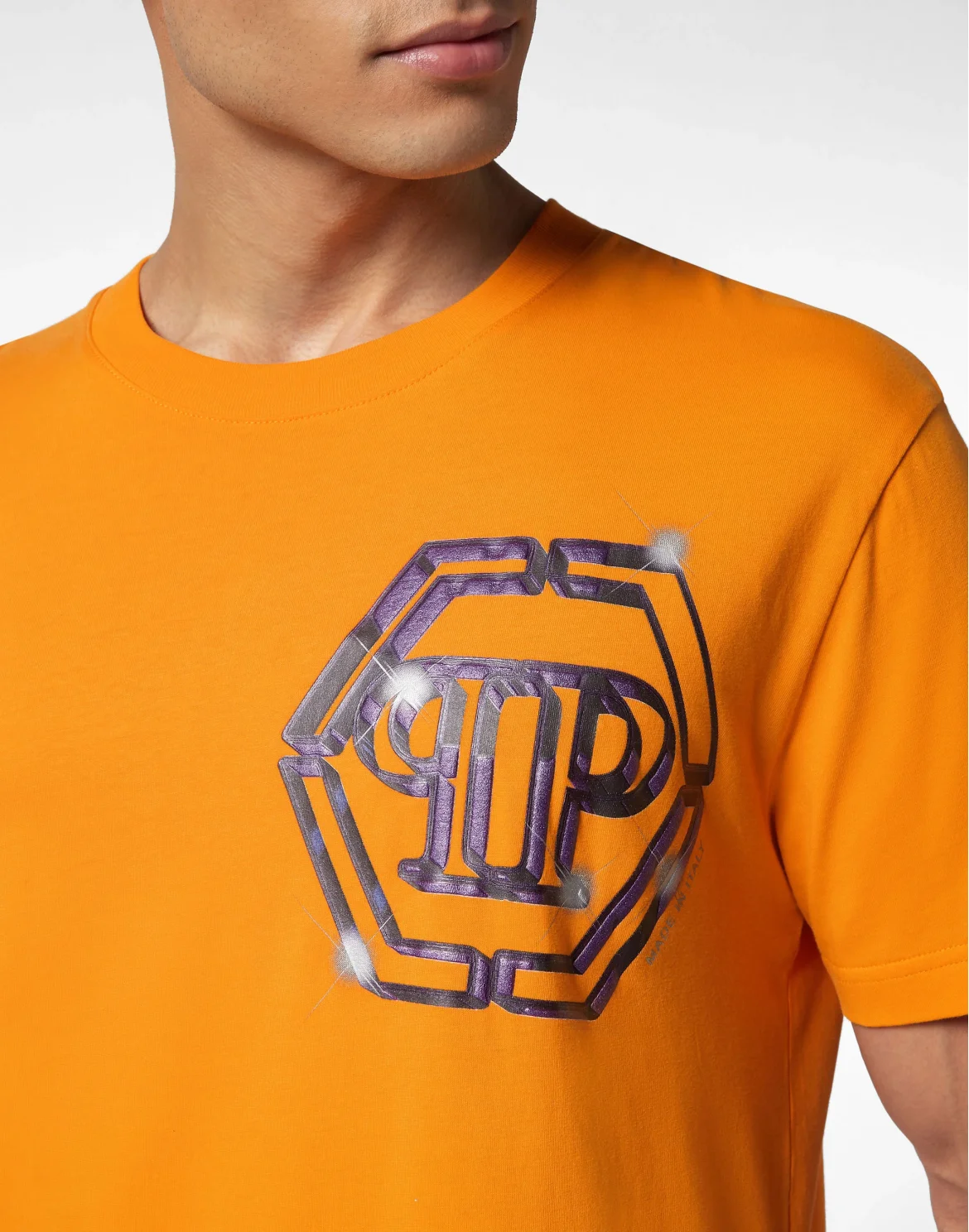 T-shirt Round Neck SS PP Glass, цвет: Оранжевый