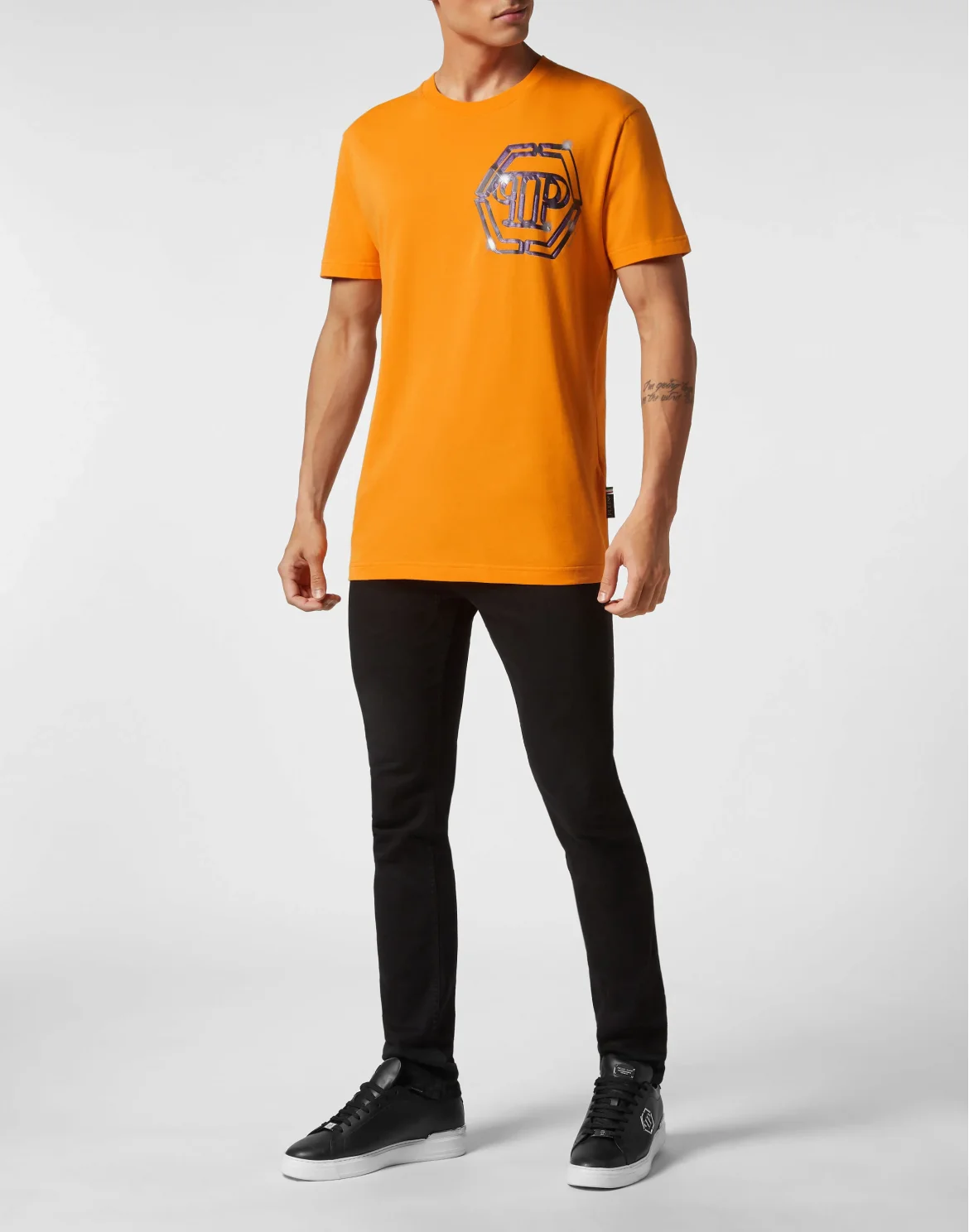 T-shirt Round Neck SS PP Glass, цвет: Оранжевый