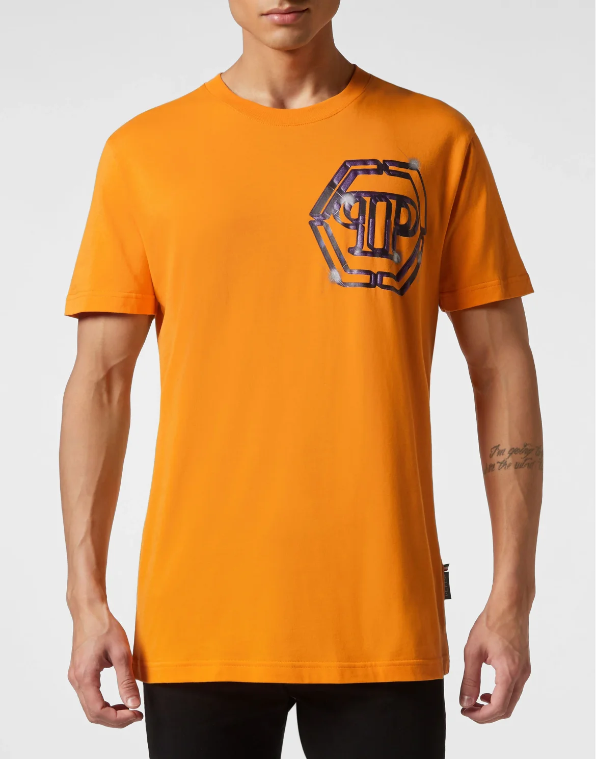 T-shirt Round Neck SS PP Glass, цвет: Оранжевый