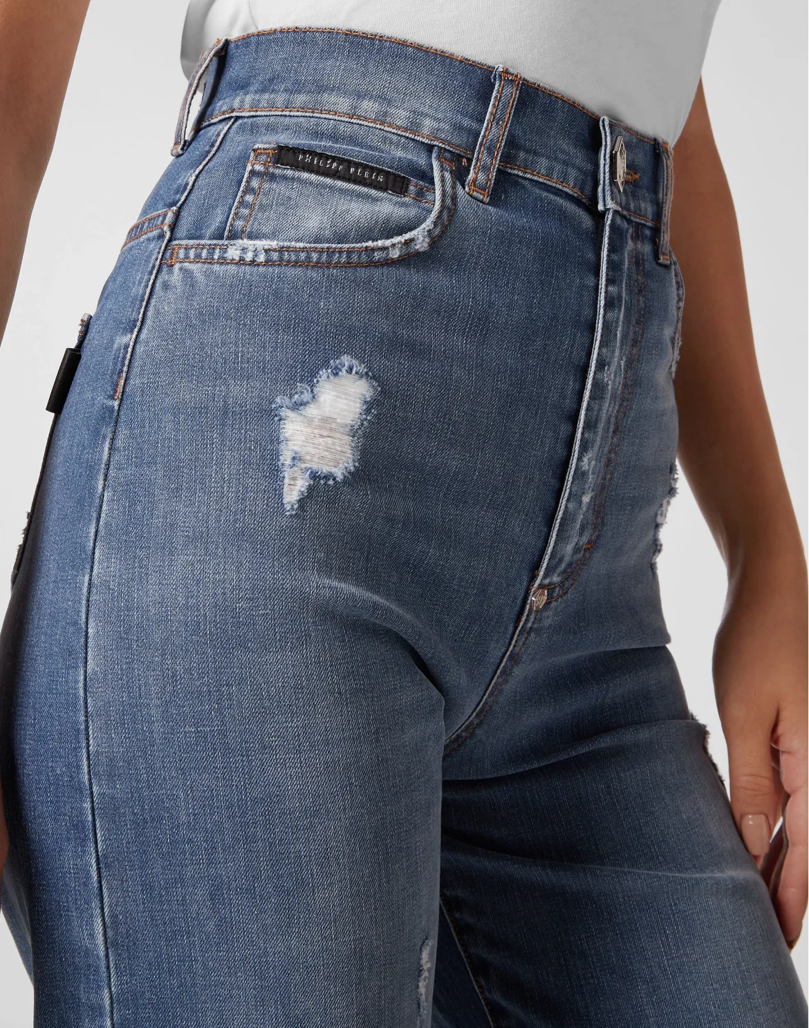 Denim Trousers Palace Fit, цвет: Синий