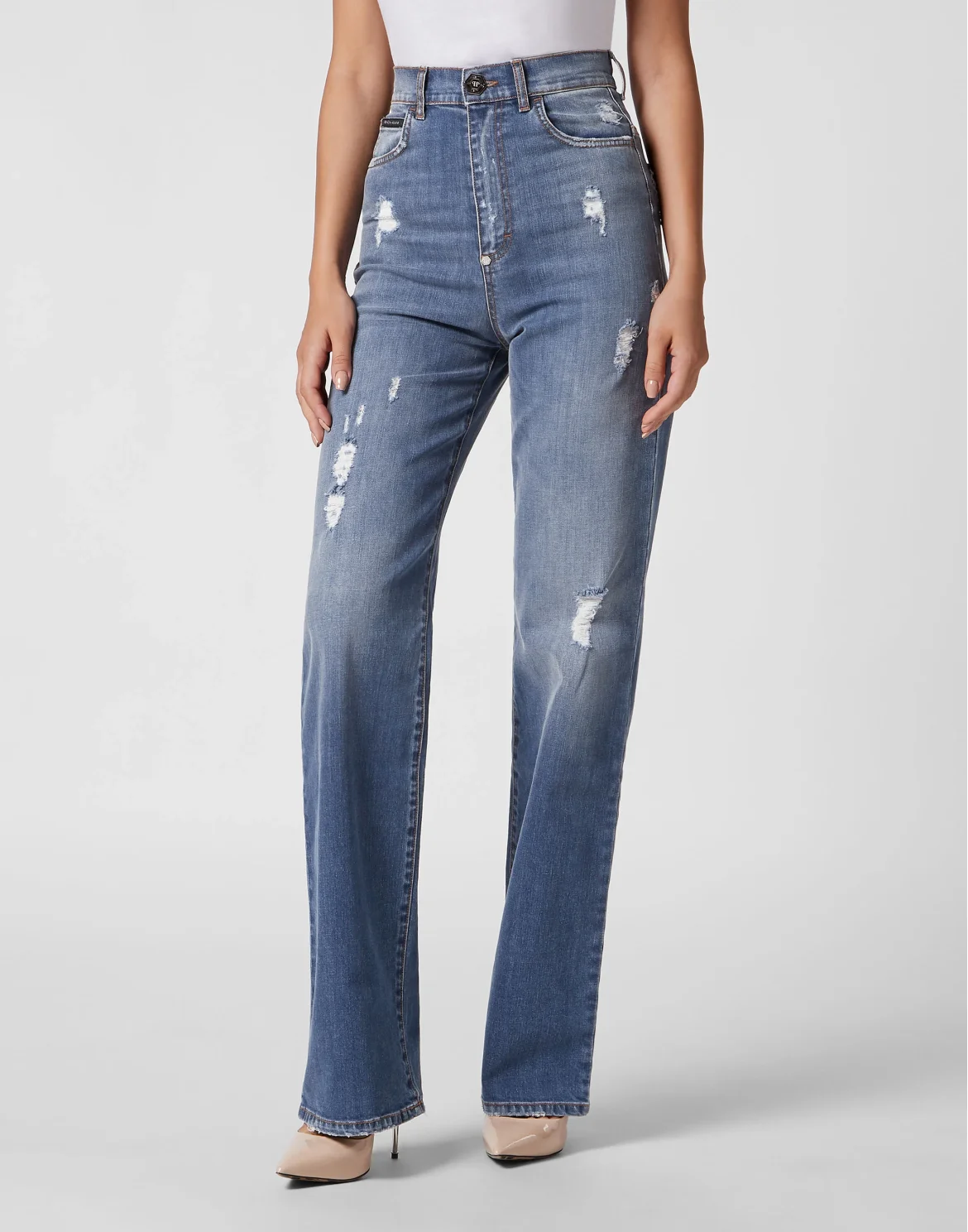 Denim Trousers Palace Fit, цвет: Синий