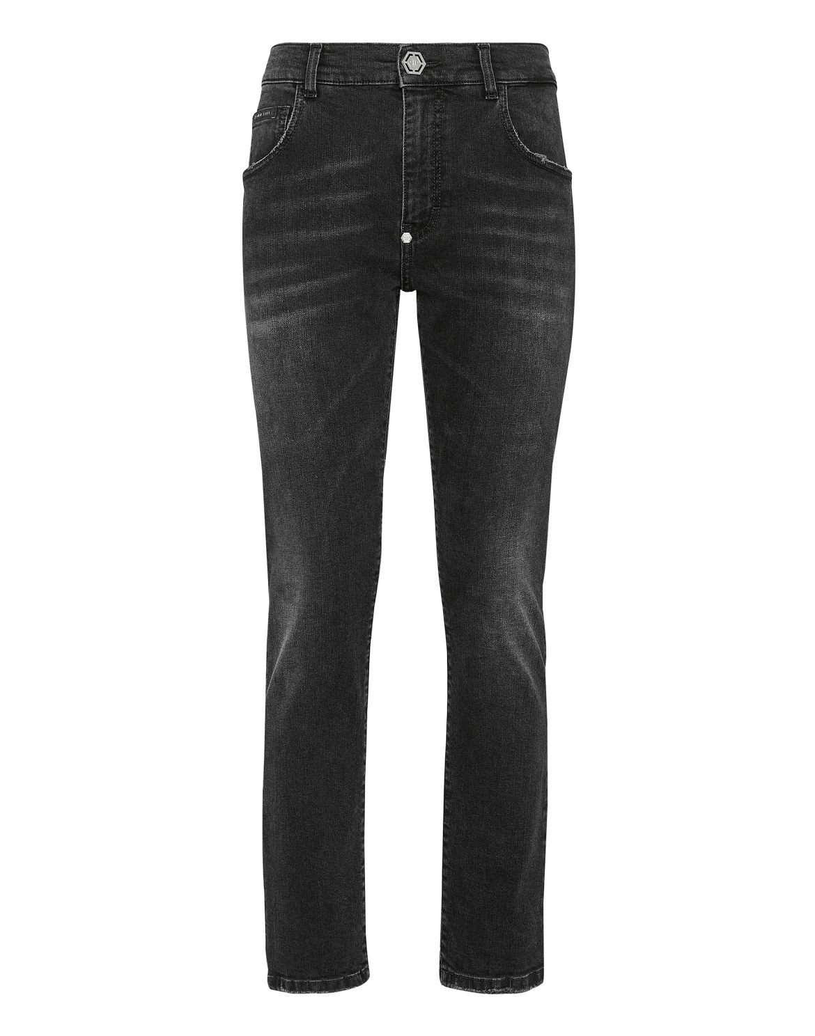 Denim Trousers Ex Boyfriend Fit, цвет: Черный