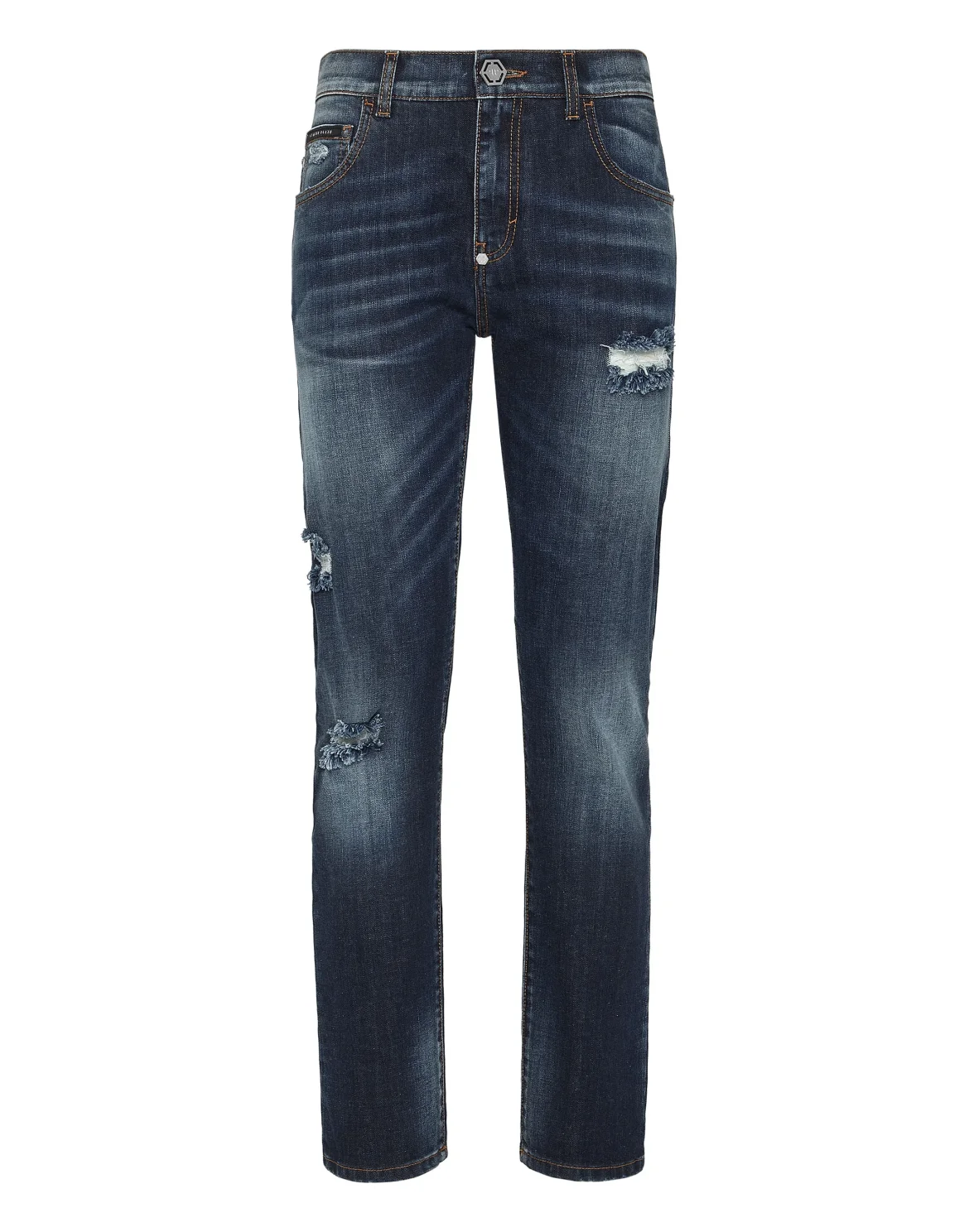 Denim Trousers Ex Boyfriend Fit, цвет: Синий