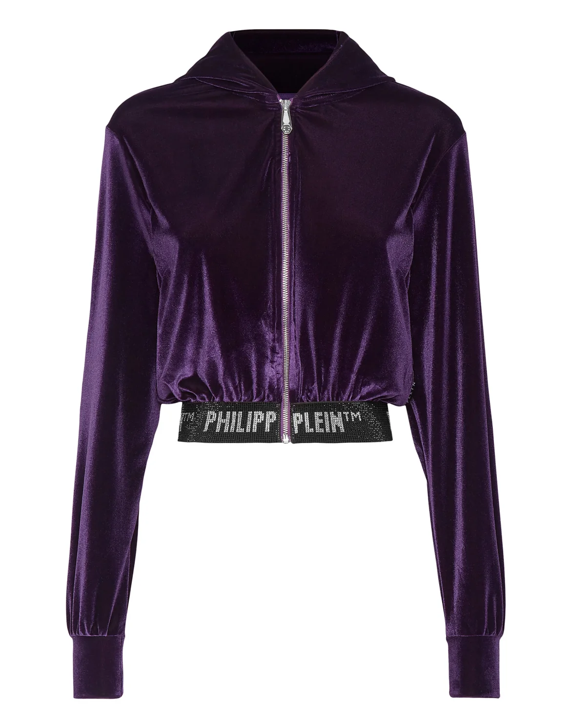 Hoodie Sweatjacket Crystal, цвет: Фиолетовый