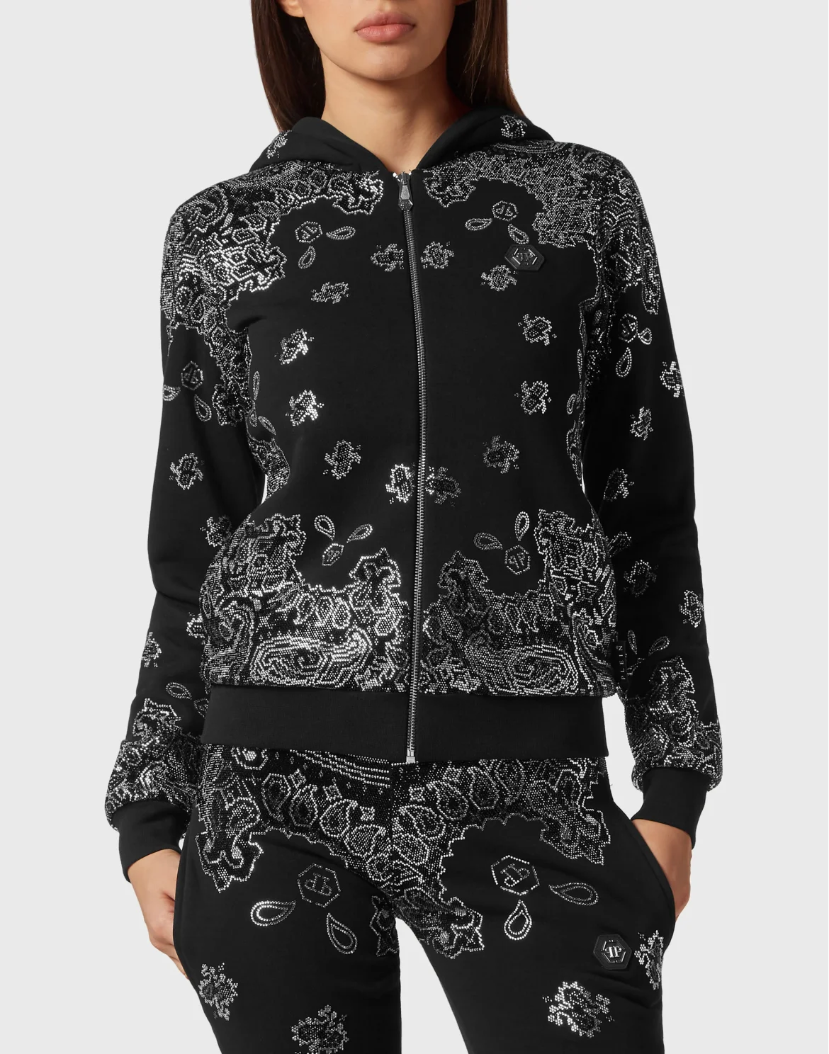 Jogging Tracksuit: Hoodie/Trousers, цвет: Черный