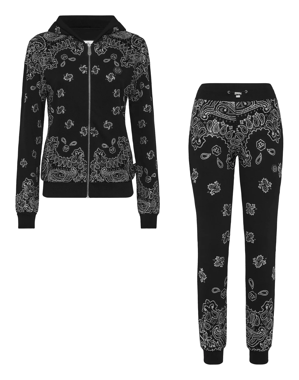 Jogging Tracksuit: Hoodie/Trousers, цвет: Черный