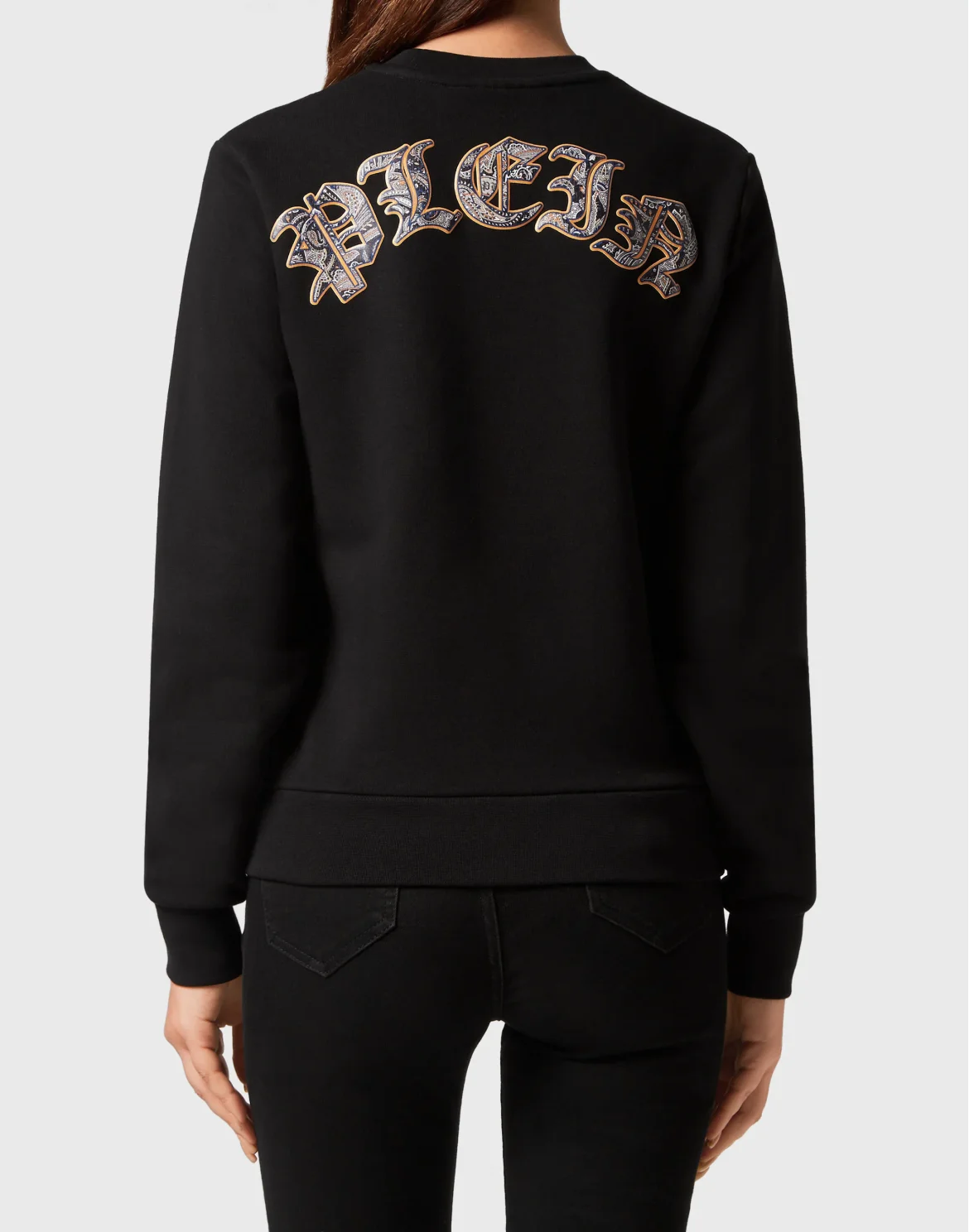 Sweatshirt Paisley Teddy Bear, цвет: Черный