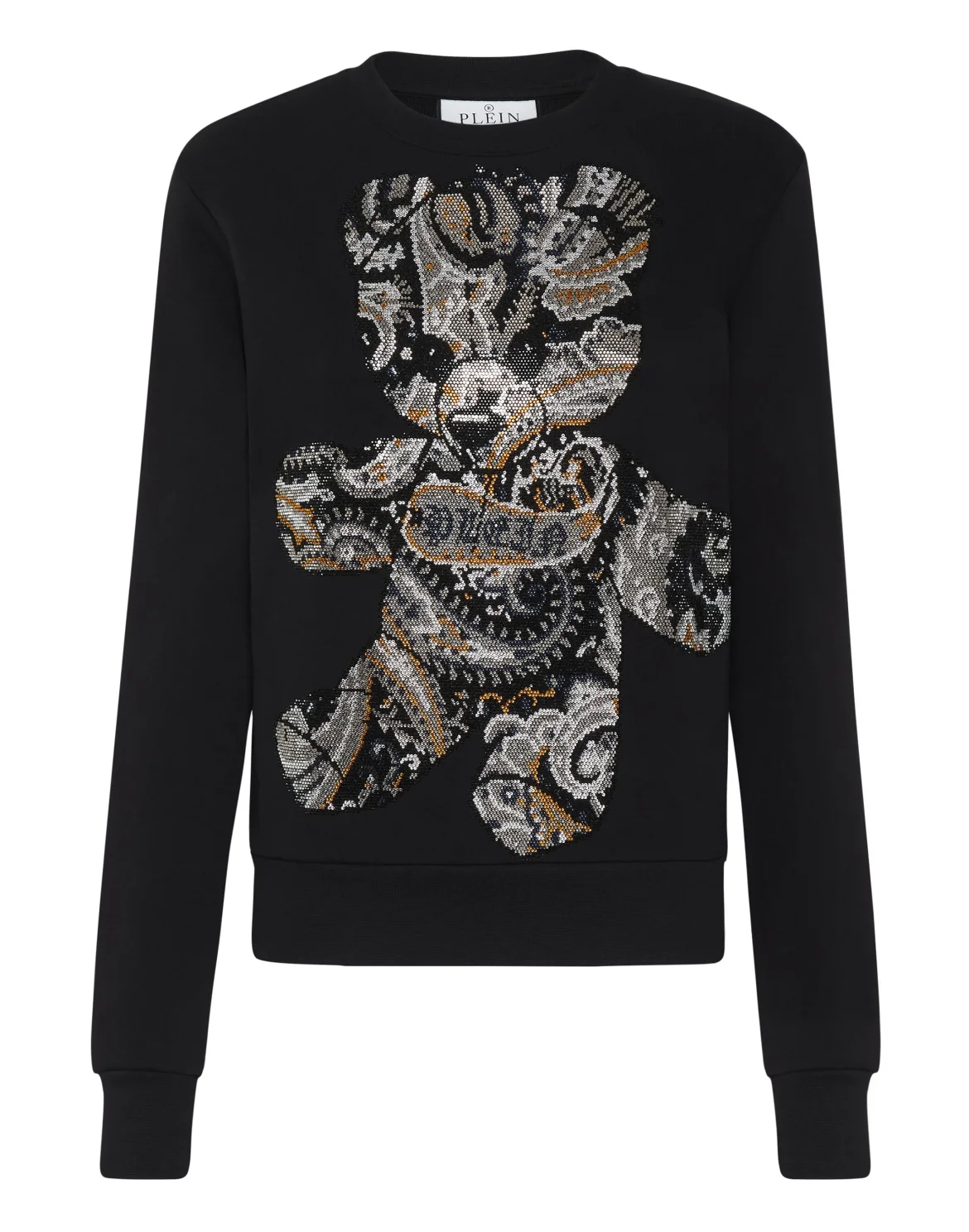 Sweatshirt Paisley Teddy Bear, цвет: Черный